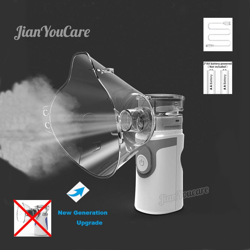 Mini Handheld  autoclean Inhale Nebulizer  (No Sound)